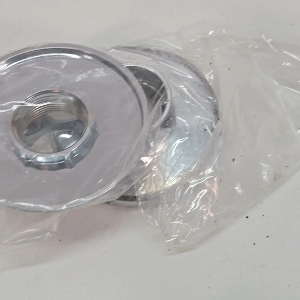 The American Brass Manufacturing Co. Brass 2-valve Tub Filler Threaded Escutcheo